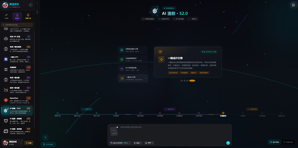 楼盘宣传图示例（科技风）